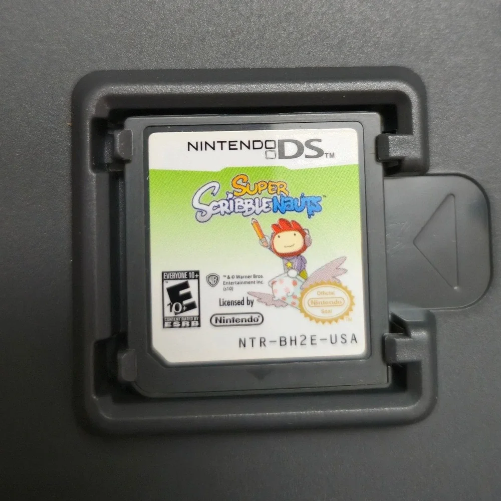 Super Scribblenauts - Nintendo DS - Complete‎ CIB W/ Manual Tested Very Clean